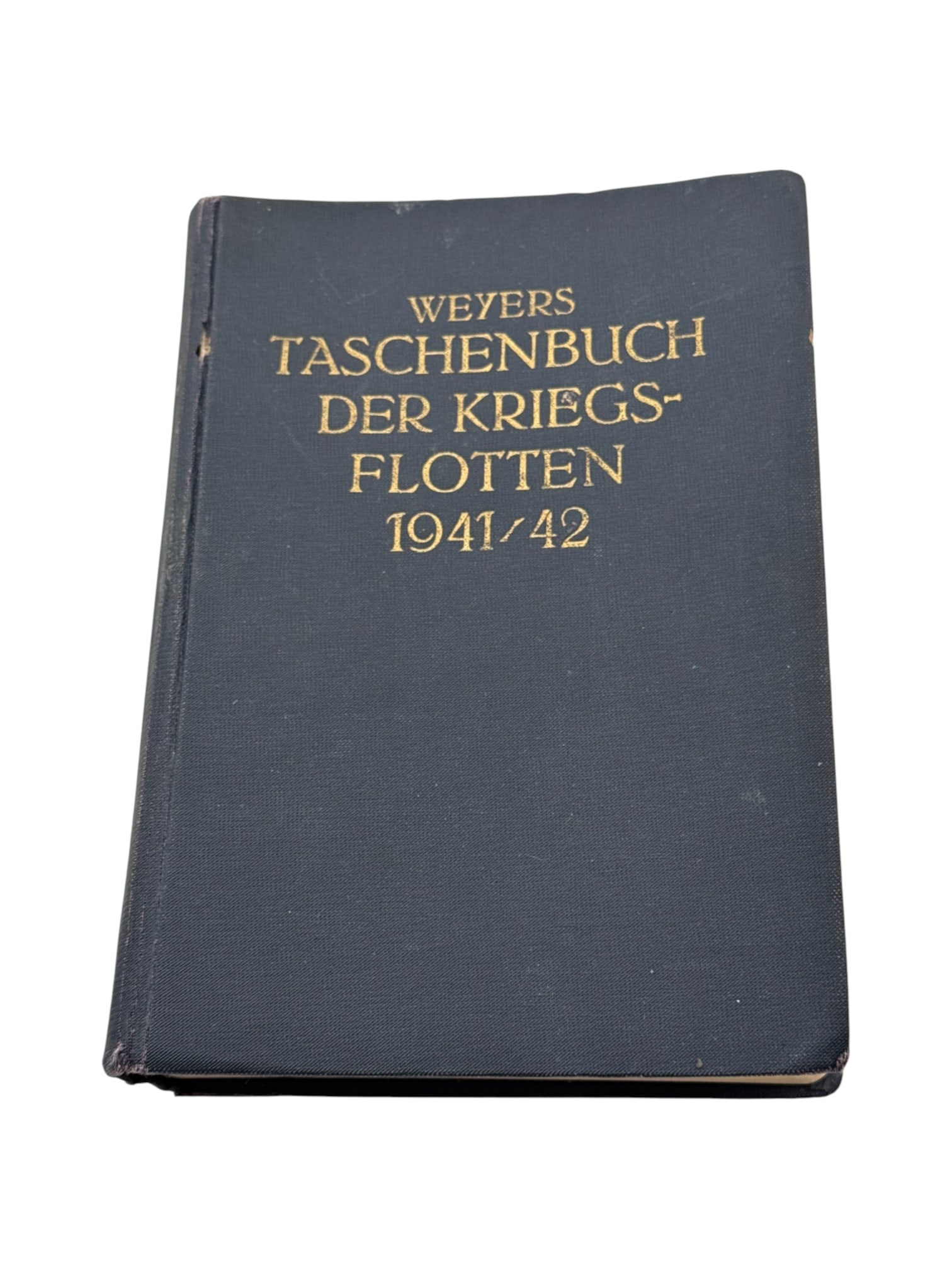 Rare German U-Boat Reference Book - Anschutz & Co. Weyer’s Taschenbuch Der Kreigs-Flotten 1941: Nice, Rare Book of Long established reference book (pocket size) of warships