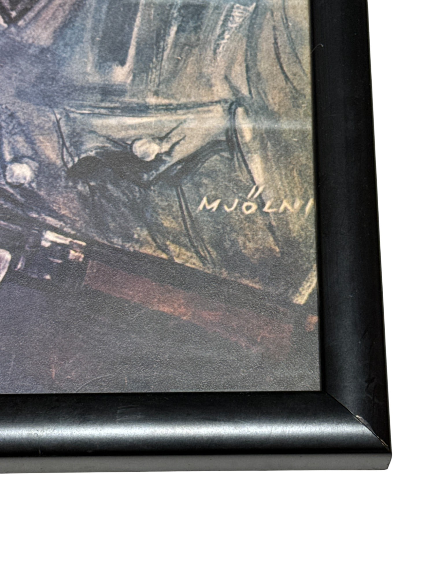 Framed WWII German Nazi Propaganda 10th Anniversary "One Struggle. One Victory!" Poster - 2