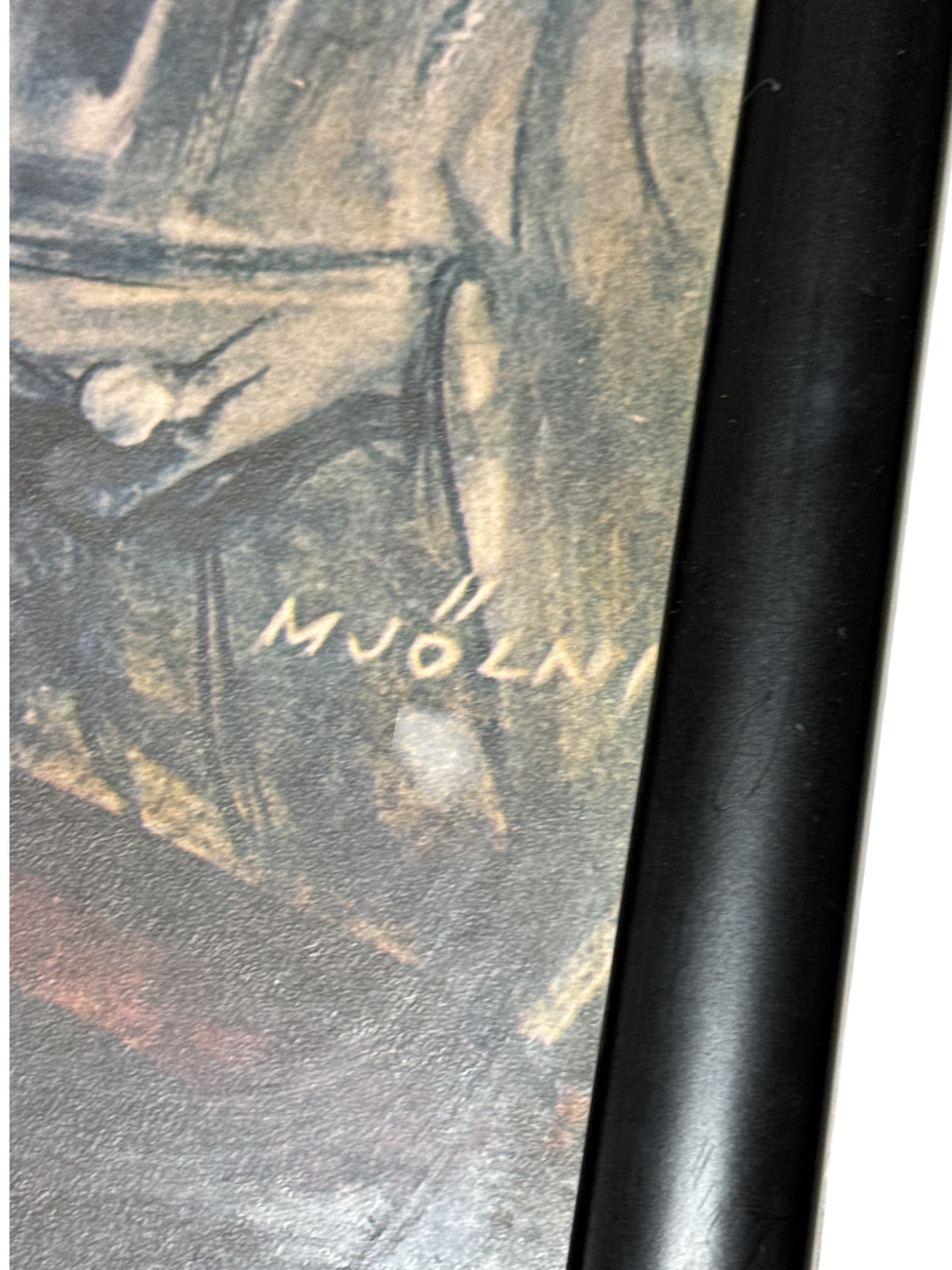 Framed WWII German Nazi Propaganda 10th Anniversary "One Struggle. One Victory!" Poster - 3