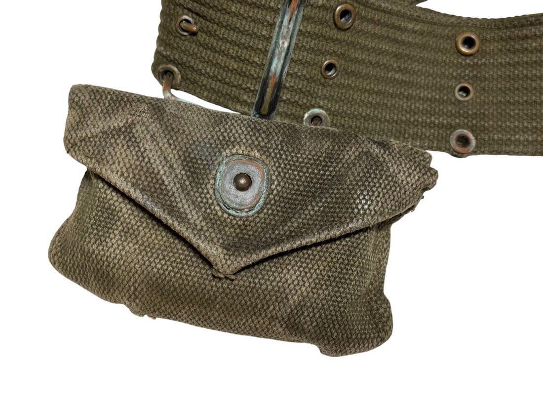 Lot of Transitional US WWI to WWII Web Gear Grouping - 2