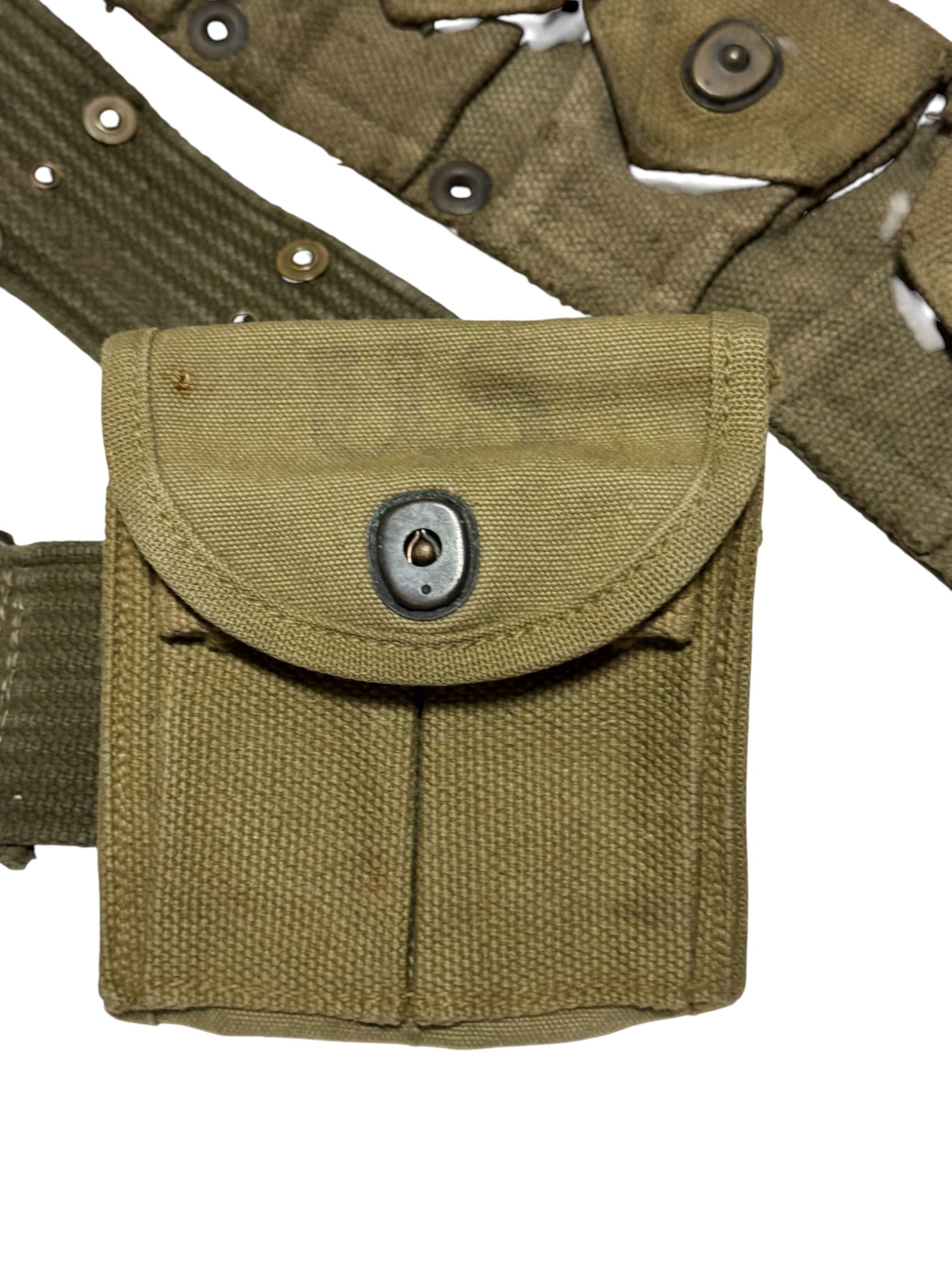 Lot of Transitional US WWI to WWII Web Gear Grouping - 4