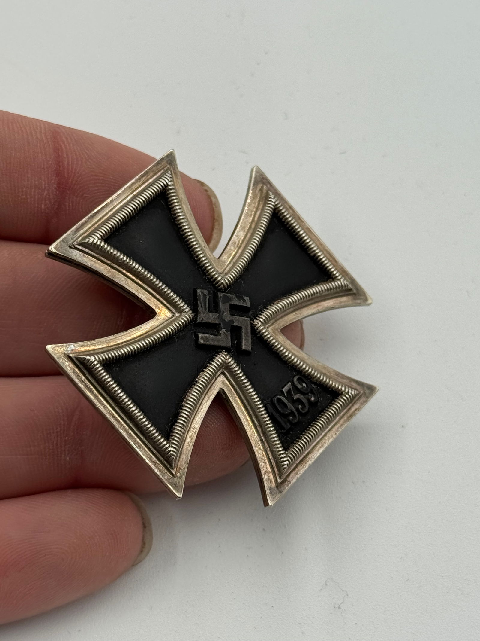 WWII German 1939 Iron Cross 1st Class Badge - 5
