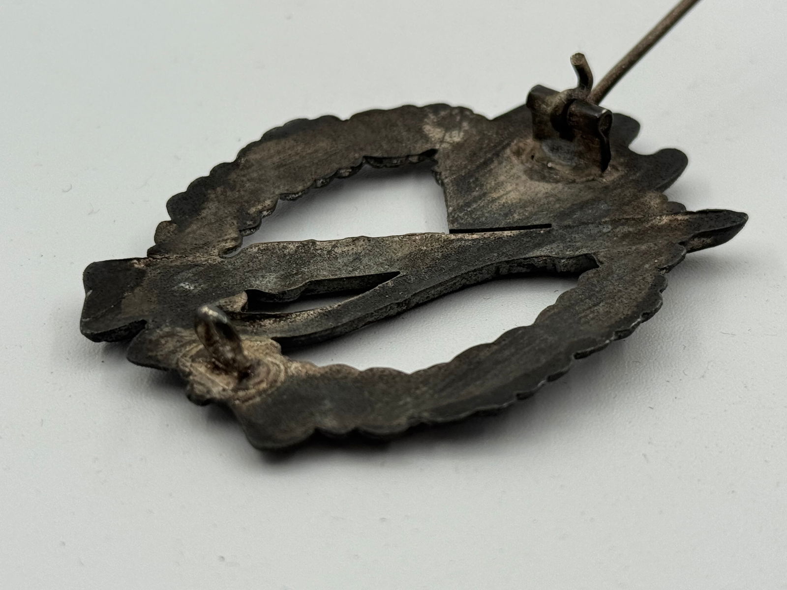 German WWII Army Infantry Assault Badge in Silver - 4