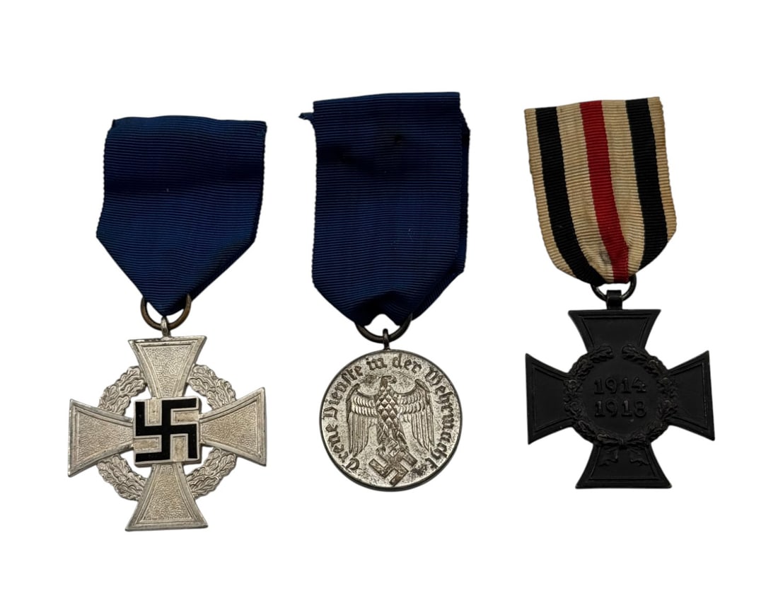 (3) German WWII Medals (1 of 9)