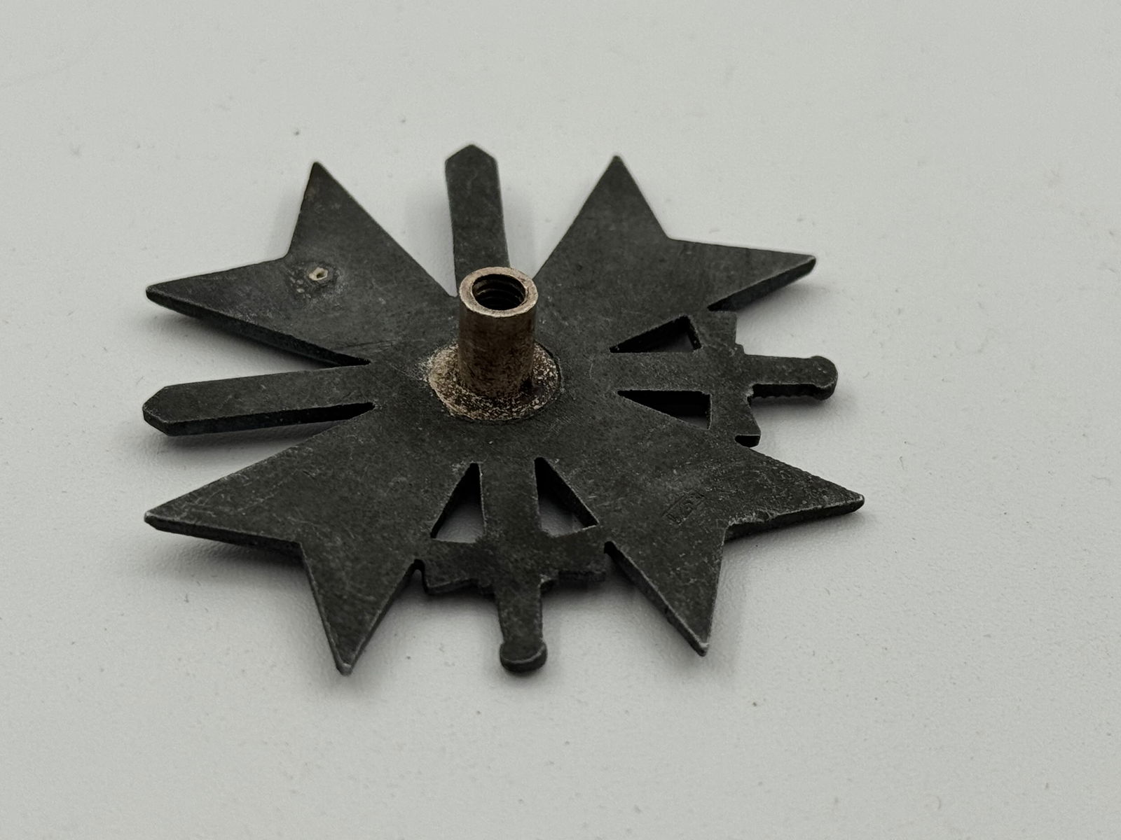 WWII 1939 German War Merit Cross 1st Class “Screw Back” Medal - L/52 - 3