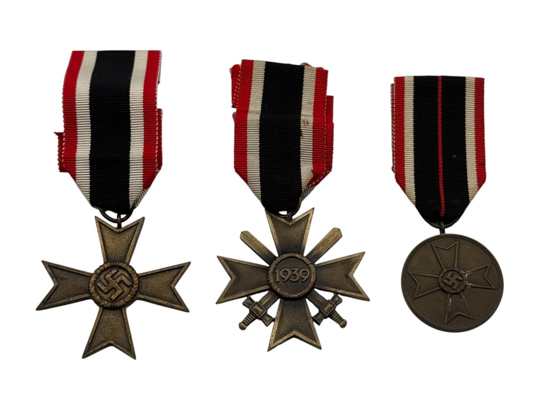 (3) German WWII Medals (1 of 7)