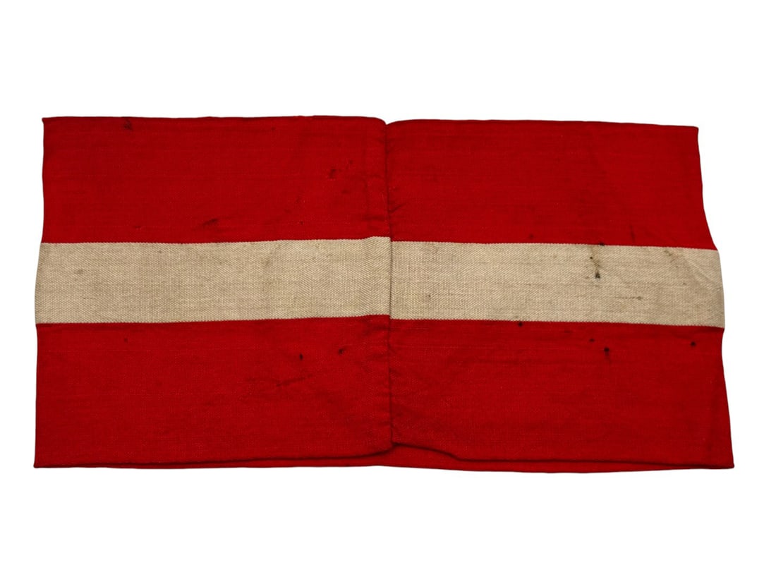 German WWII HJ Member Cotton Armband - German Youth Organization - 3