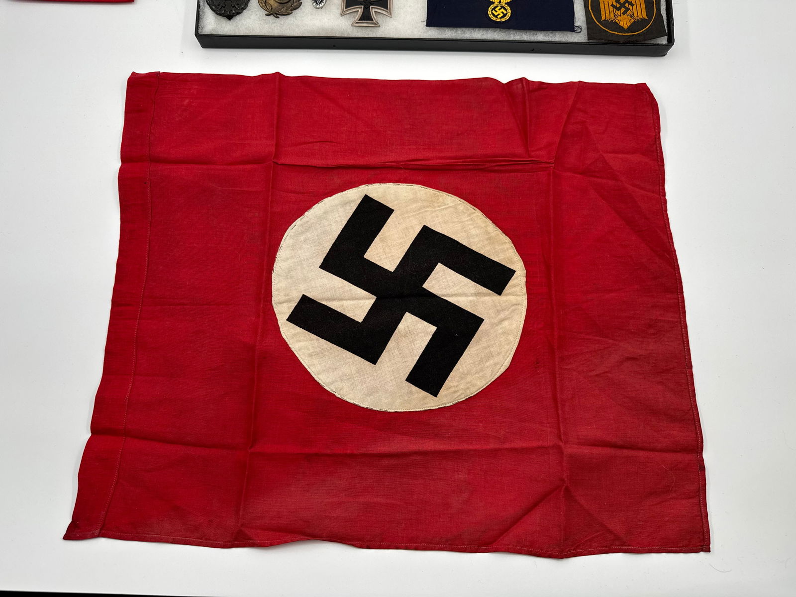 Nice Large German Military Third Reich Nazi Riker Case Grouping - 10