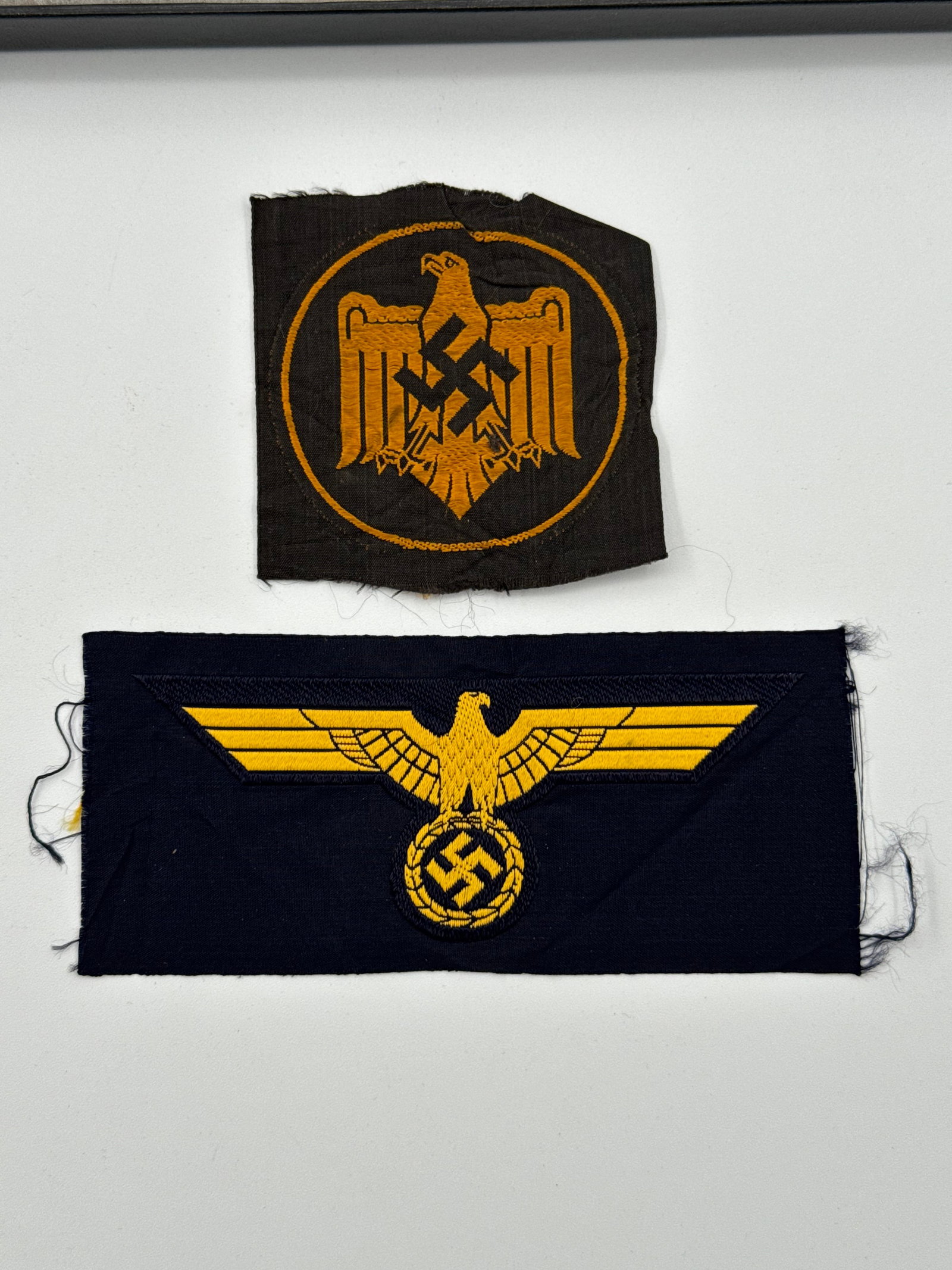 Nice Large German Military Third Reich Nazi Riker Case Grouping - 18