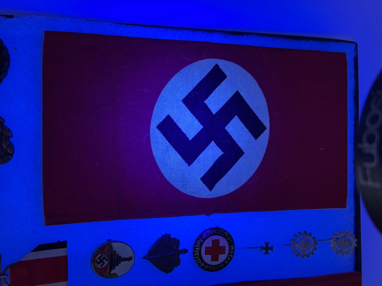 Nice Large German Military Third Reich Nazi Riker Case Grouping - 3