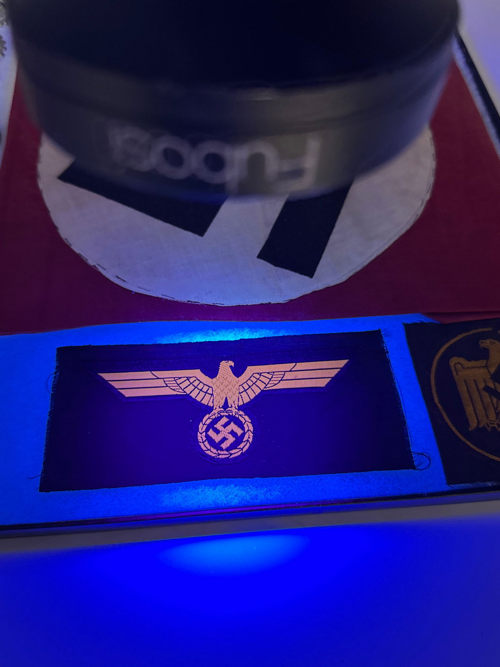 Nice Large German Military Third Reich Nazi Riker Case Grouping - 4