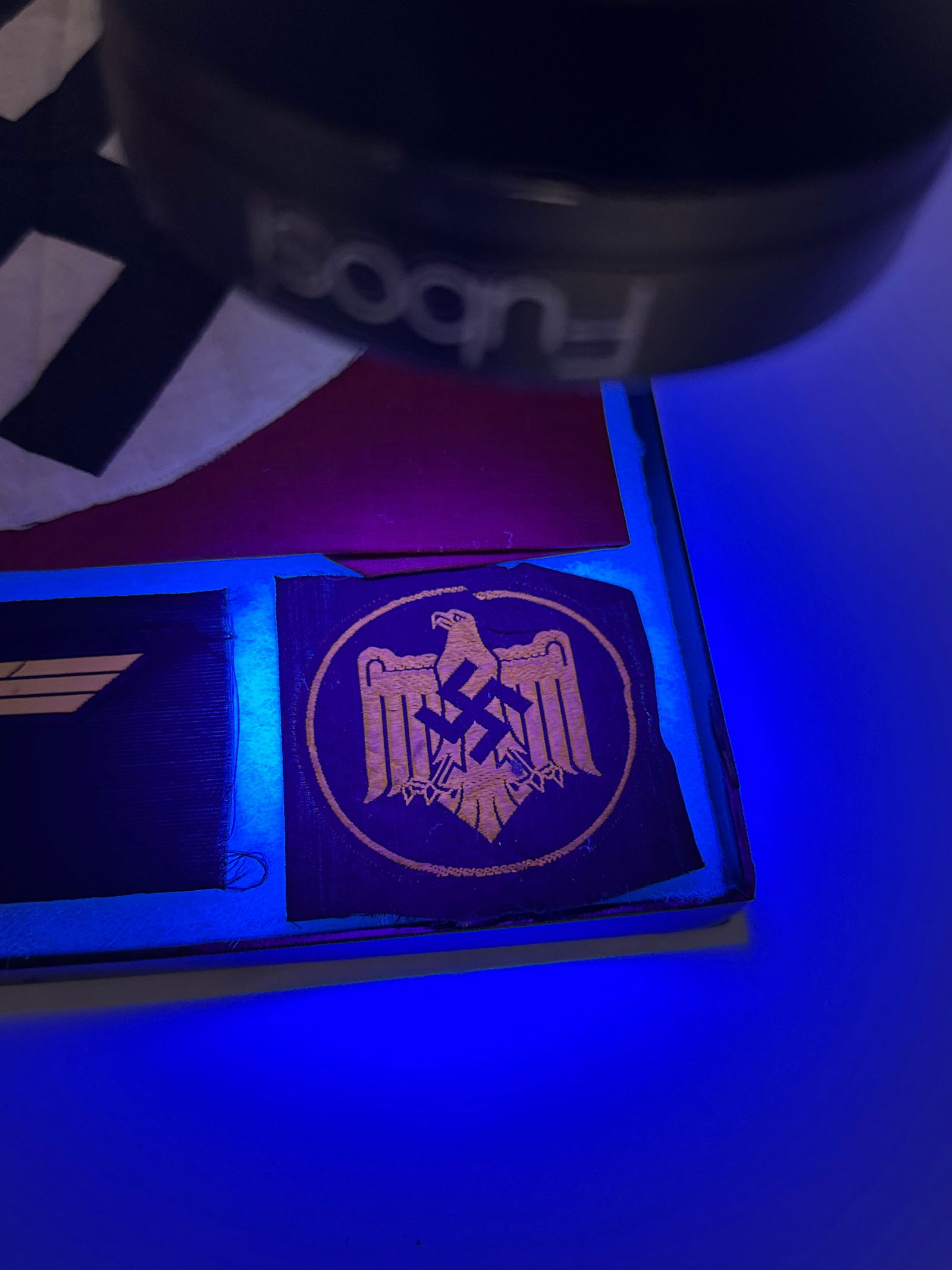 Nice Large German Military Third Reich Nazi Riker Case Grouping - 5