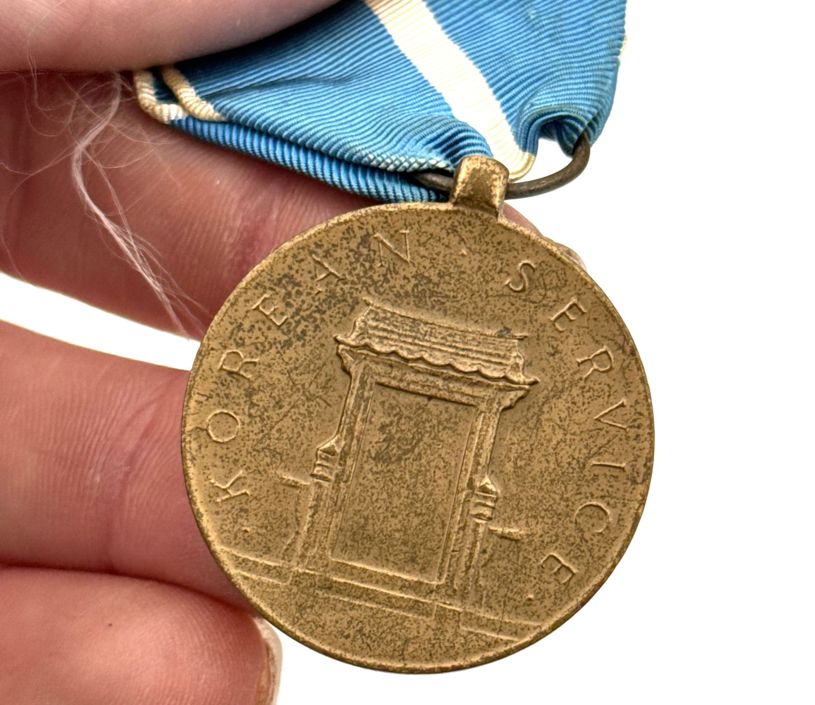 (2) US Medals and (1) WWI German Patriotic Sweetheart Pin/Brooch - 5