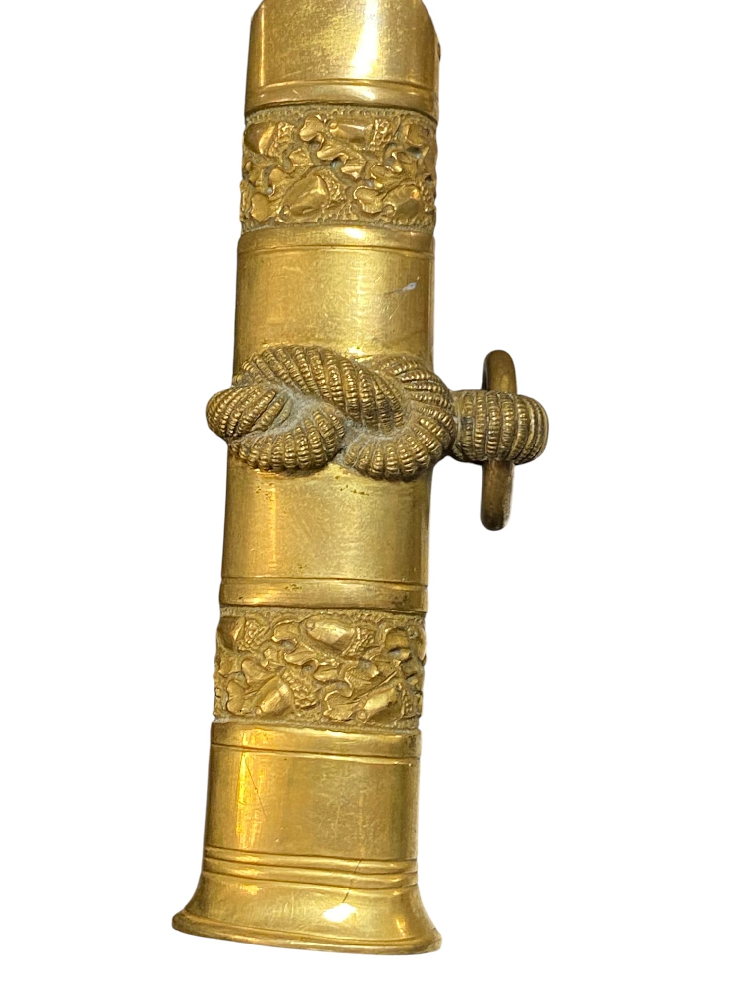 Scarce Original U.S. Civil War M1852 USN Navy Officer's Sword with Scabbard & Hanger Chain - 20