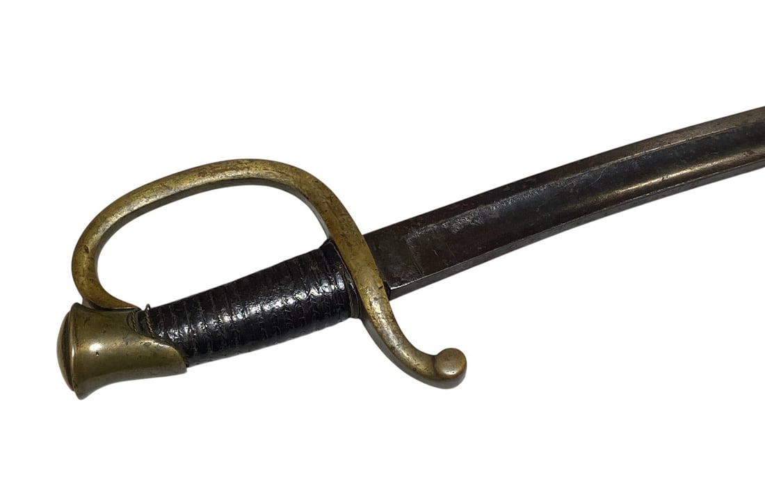 Civil War Ames Mounted 1861 Dated M1840 US Artillery Saber - 5