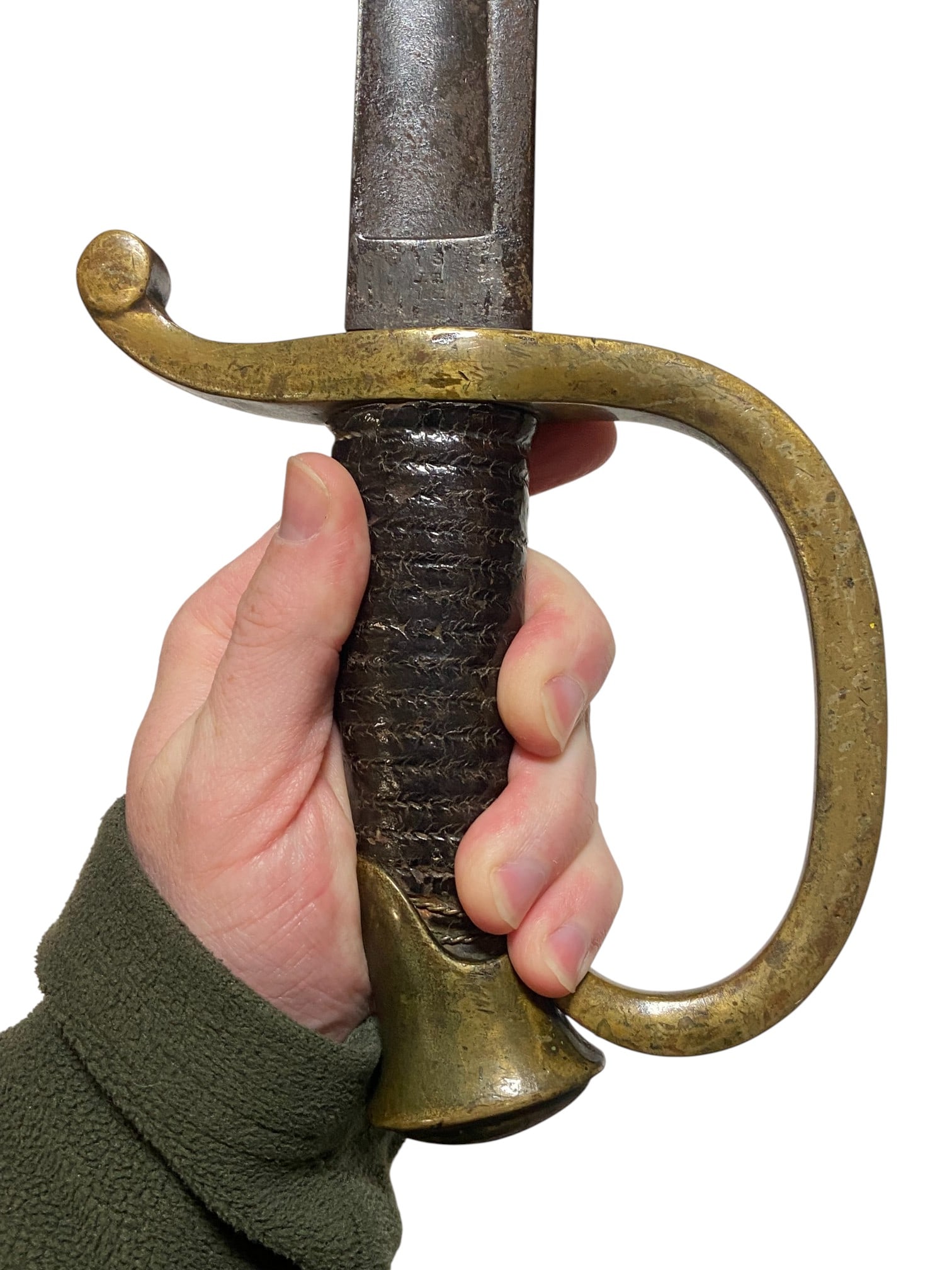 Civil War Ames Mounted 1861 Dated M1840 US Artillery Saber - 8