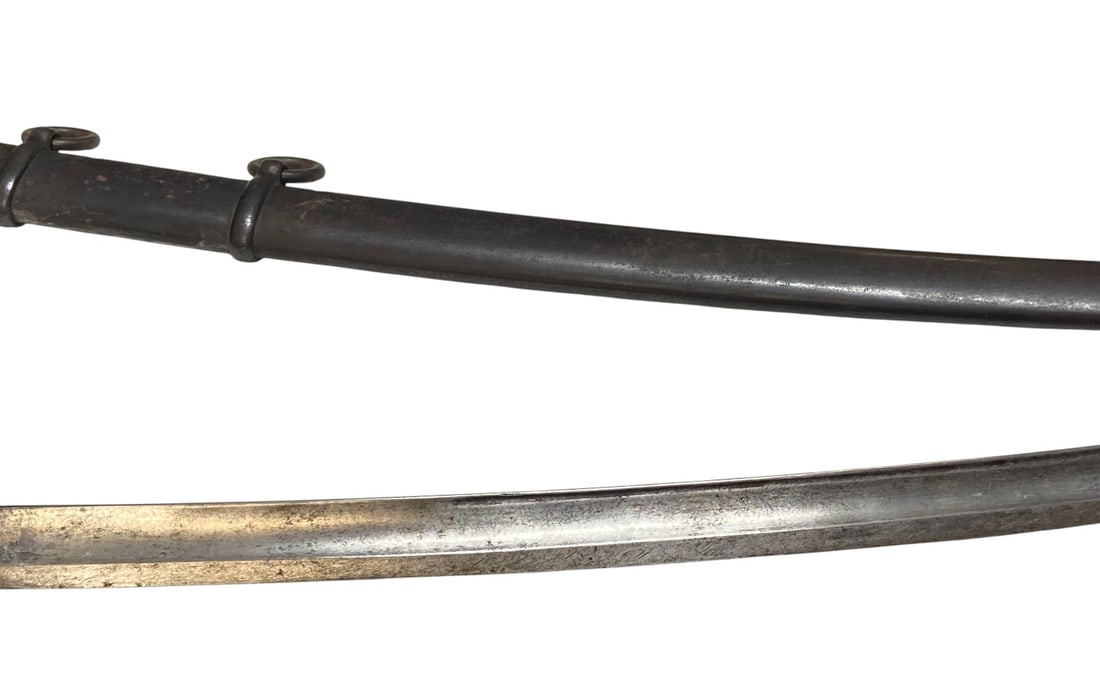 Civil War 1864 Mansfield & Lamb American Civil War Cavalry Sword w/ Scabbard - 3