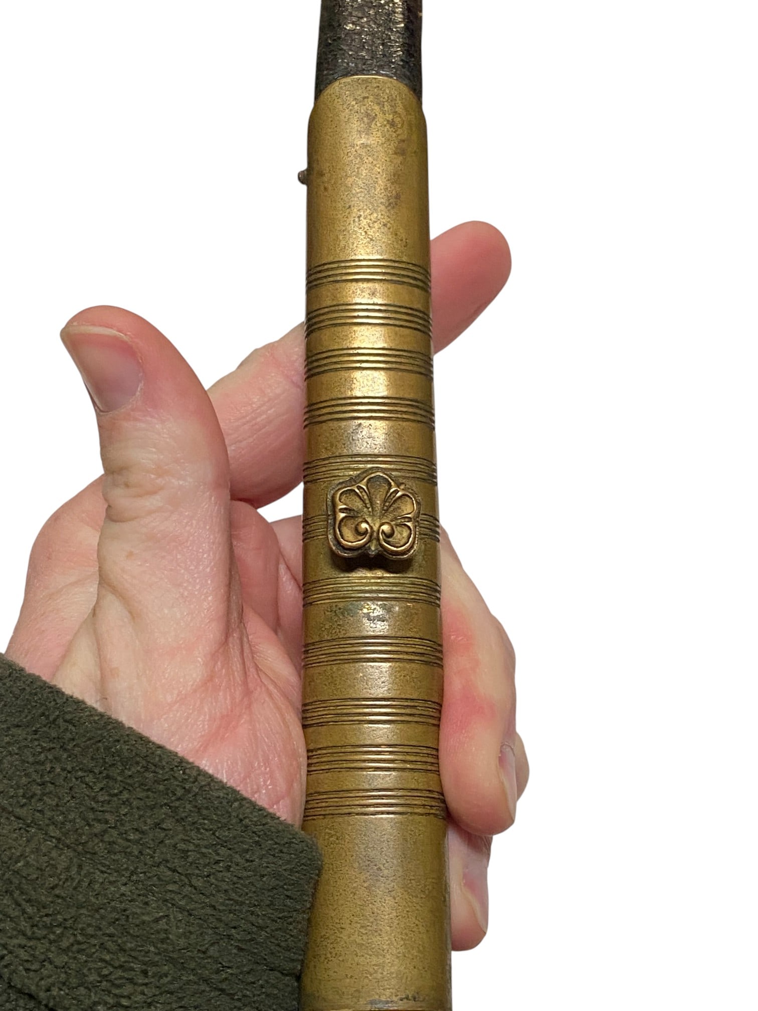 Antique George V British Court Dress Sword with Scabbard by Robinson & Co. - 17