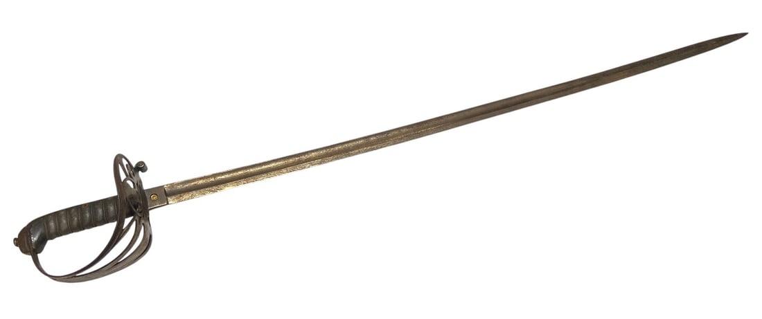 Antique Victorian 1845/54 Pattern British Rifle Regiment Officer's Sword (1 of 16)