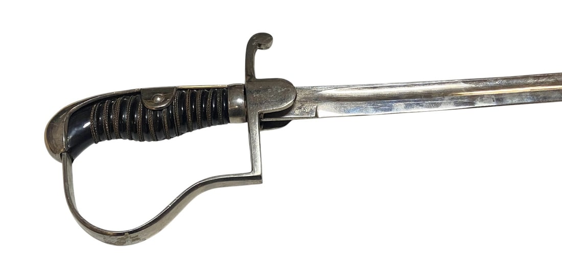 German WWII Army NCO Sword with Scabbard - 2
