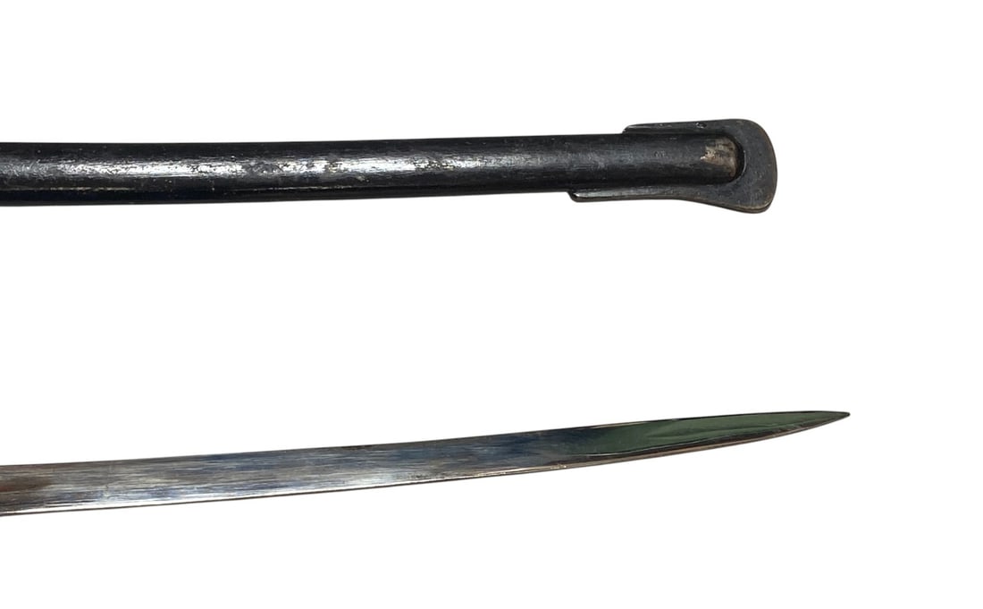 German WWII Army NCO Sword with Scabbard - 5