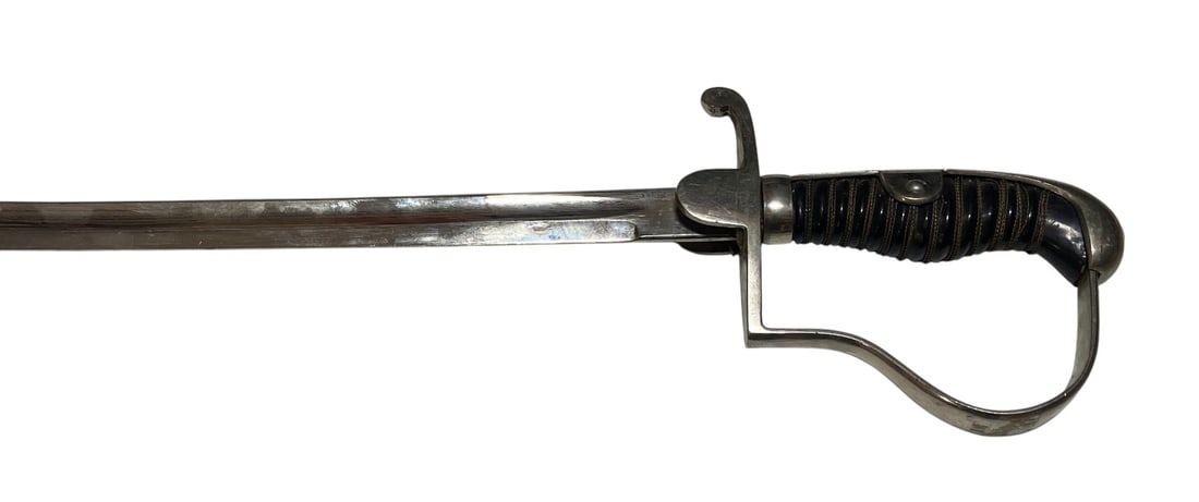German WWII Army NCO Sword with Scabbard - 7
