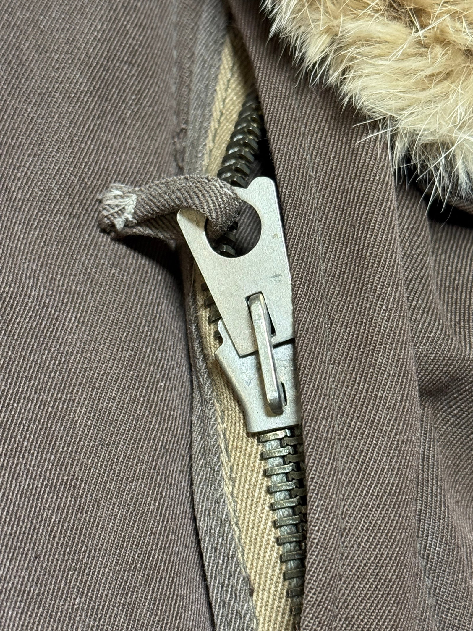 RARE Japanese WWII Zero Fighter Kamikaze Pilot Winter Rabbit Fur Lined Flight Jacket w/ Pilot Photo - 15