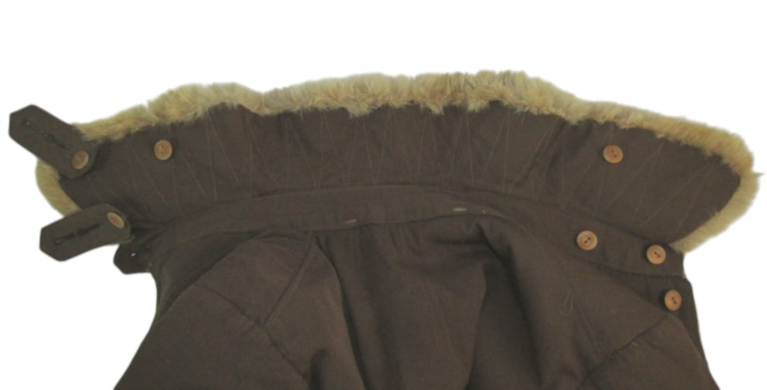 RARE Japanese WWII Zero Fighter Kamikaze Pilot Winter Rabbit Fur Lined Flight Jacket w/ Pilot Photo - 6