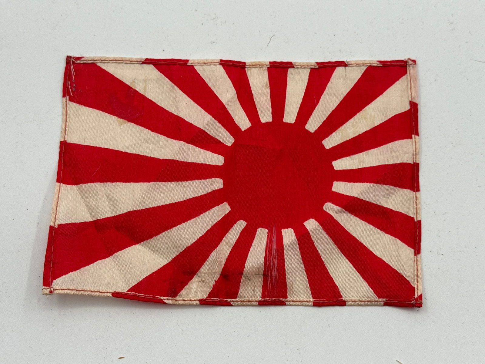 Japanese Cased Order of the Sacred Treasure & Small Uniform Size Silk Rising Sun - 6