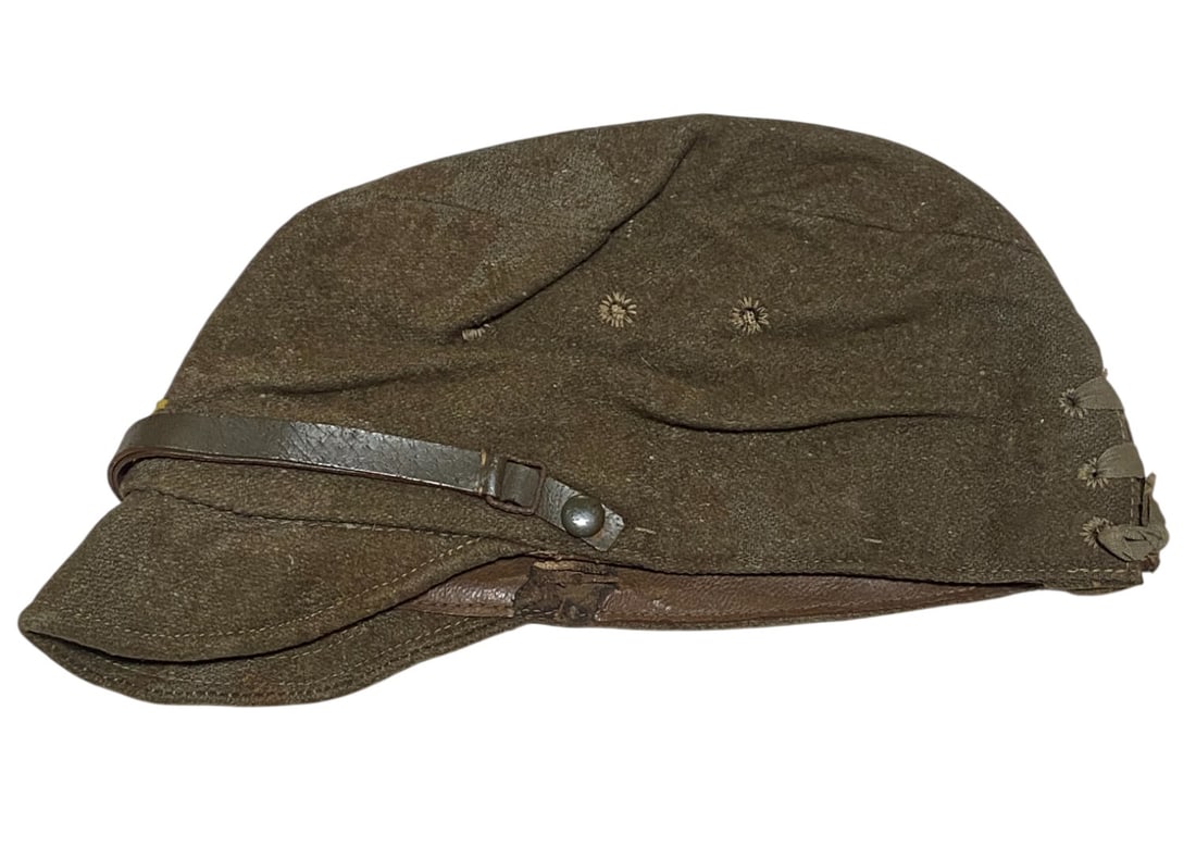 Original WWII Imperial Japanese Army Field (Forage) Cap - Stamped Inside - 2