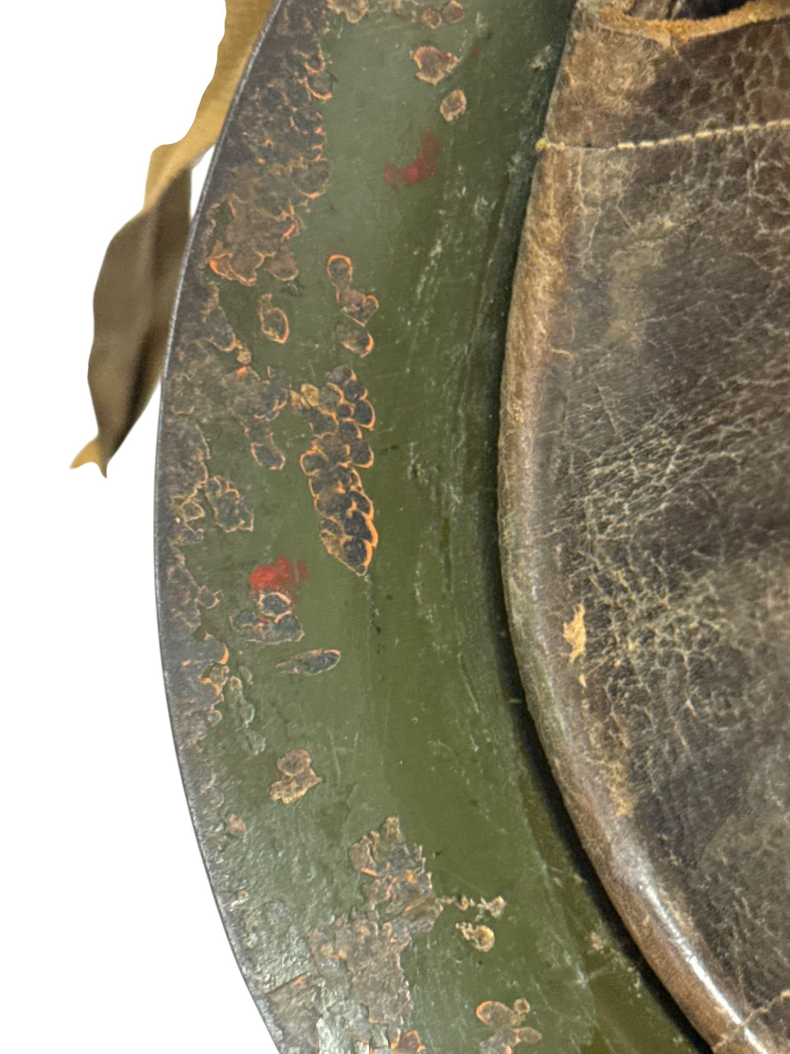 WWII Japanese Army Type 90 Combat Helmet with Liner - 10