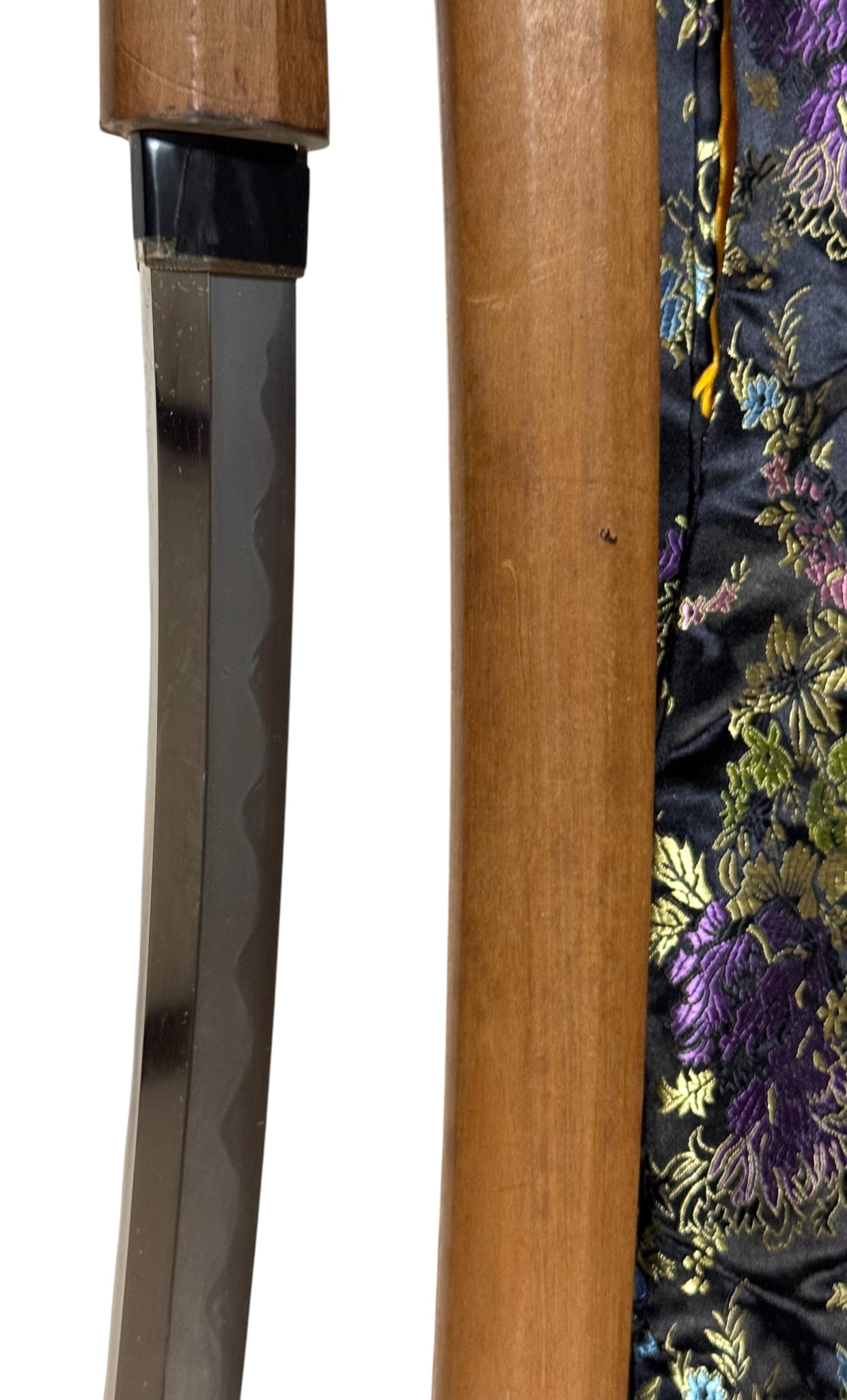 Japanese Late Koto-Period Wakizashi (Uchigatana Length) Sword - Signed Fujiwara Muneyuki - 12