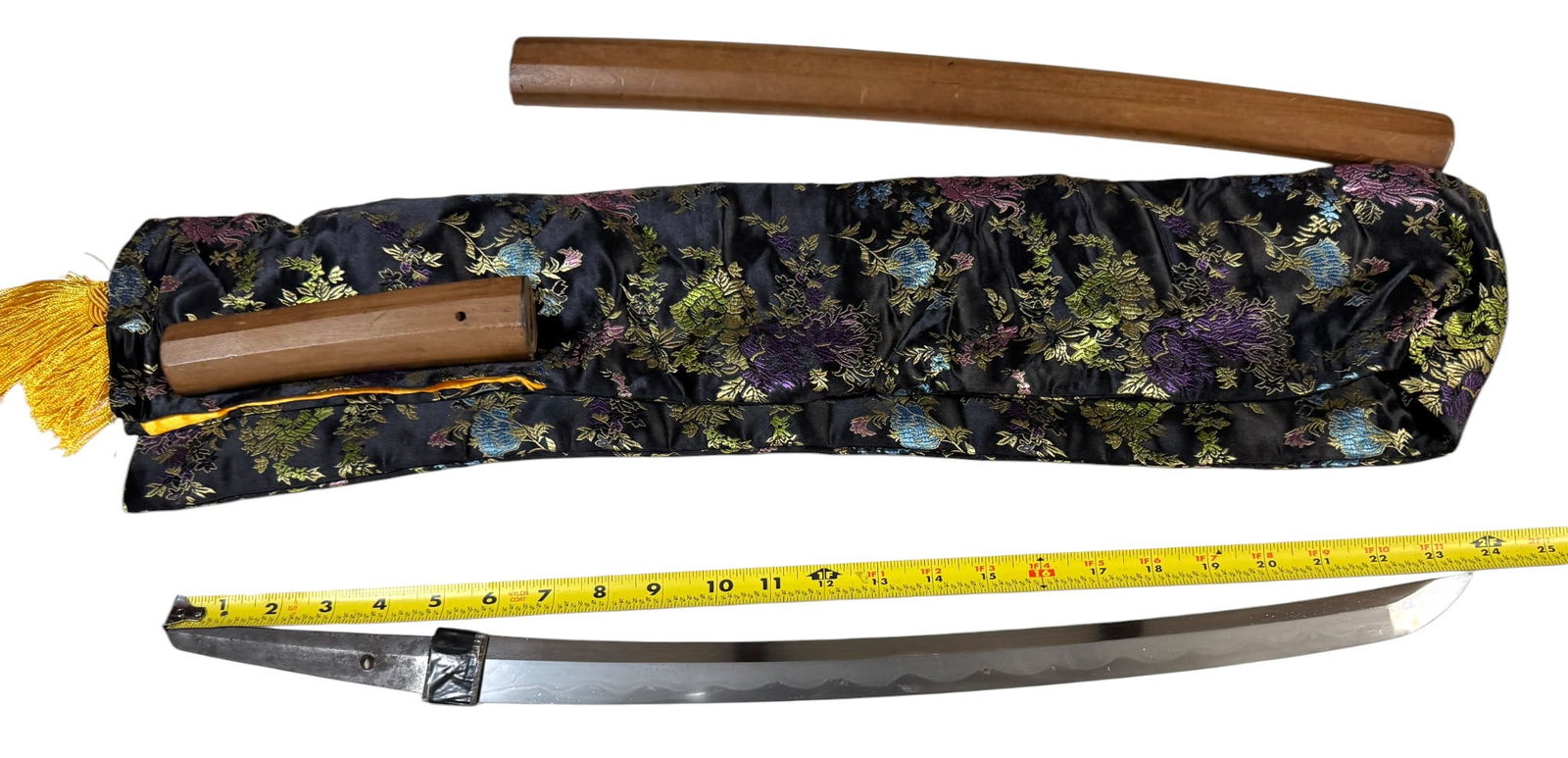 Japanese Late Koto-Period Wakizashi (Uchigatana Length) Sword - Signed Fujiwara Muneyuki - 17