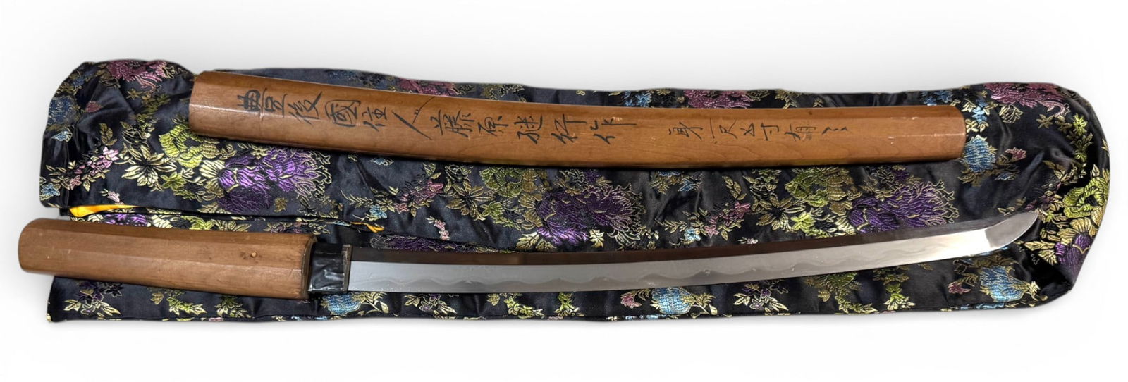 Japanese Late Koto-Period Wakizashi (Uchigatana Length) Sword - Signed Fujiwara Muneyuki - 2