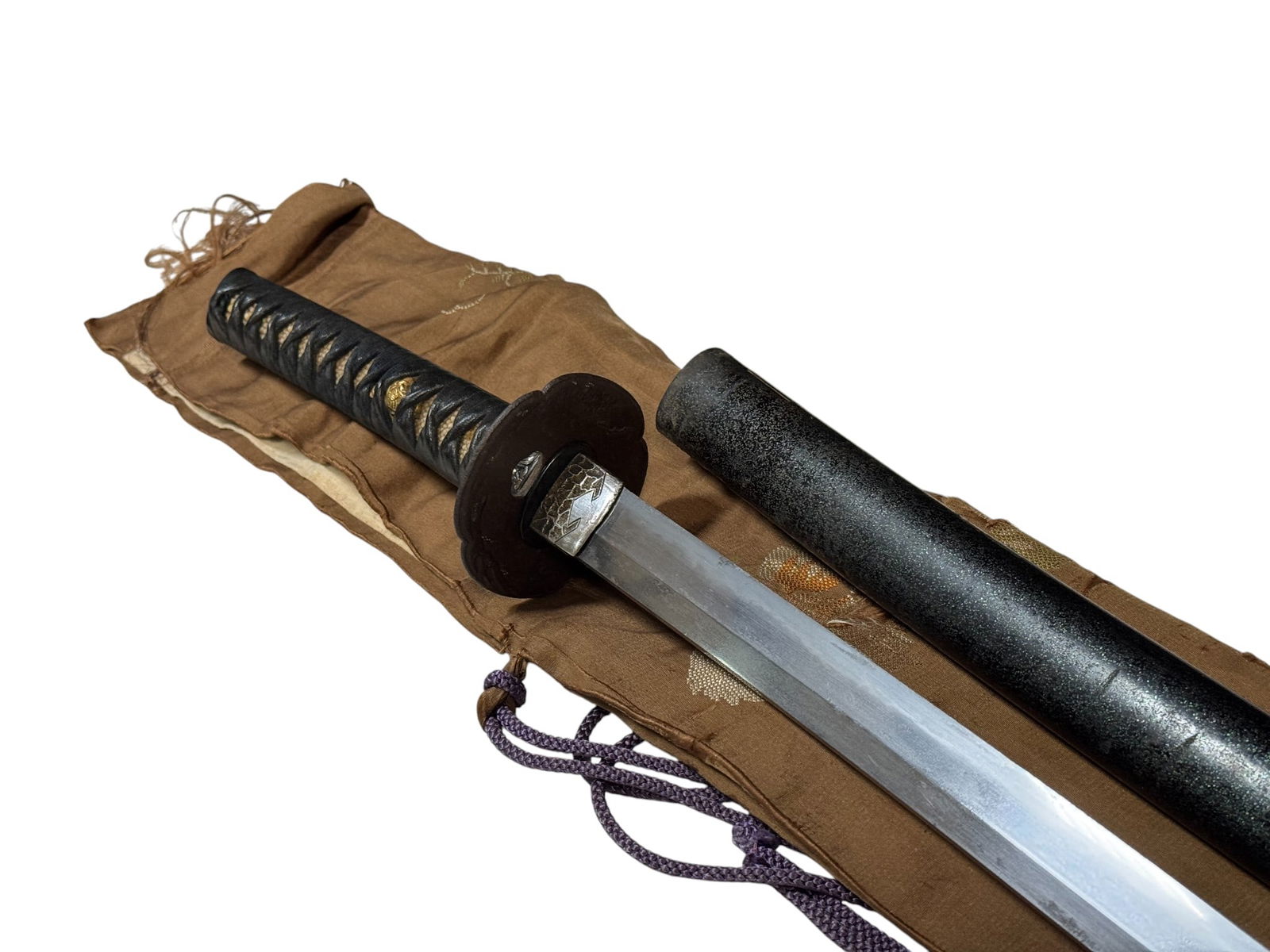 Japanese Early Edo-Period Katana Sword - Attributed to Banshu Nagasawa School, Samurai Mounts - 16