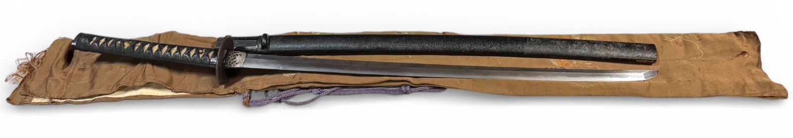 Japanese Early Edo-Period Katana Sword - Attributed to Banshu Nagasawa School, Samurai Mounts - 5
