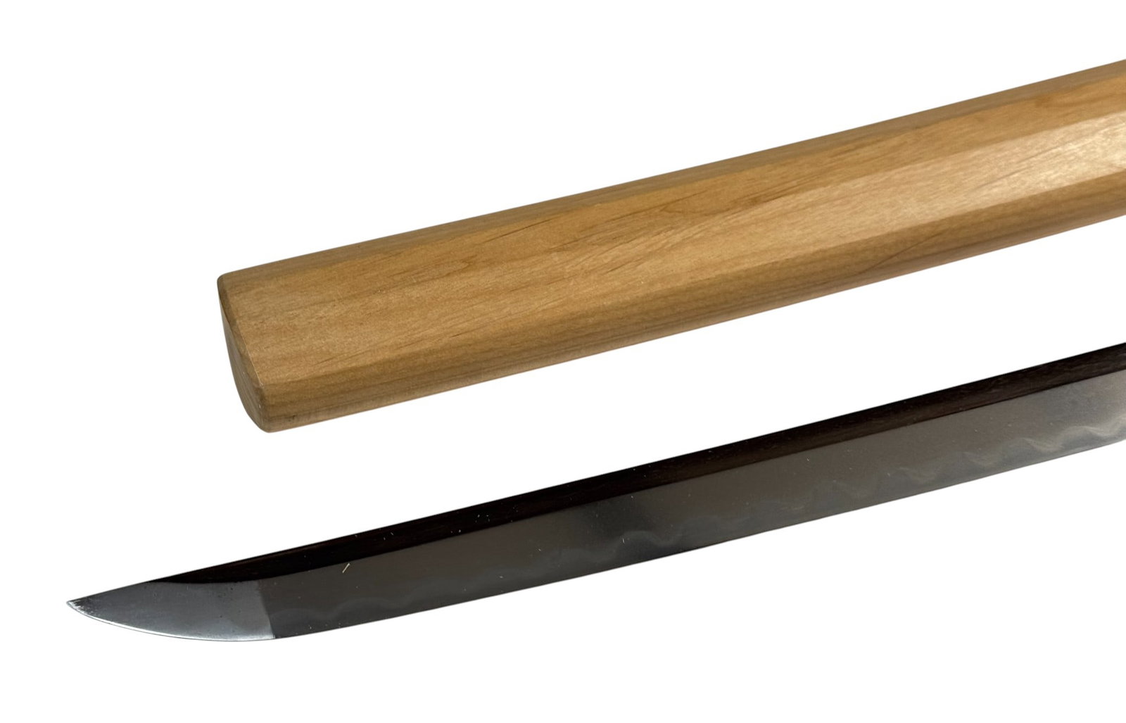 Japanese WWII Shin-Gunto Officer's Katana - Late Koto/Early-Shinto Sue-Mino School Blade/Shirasaya - 18