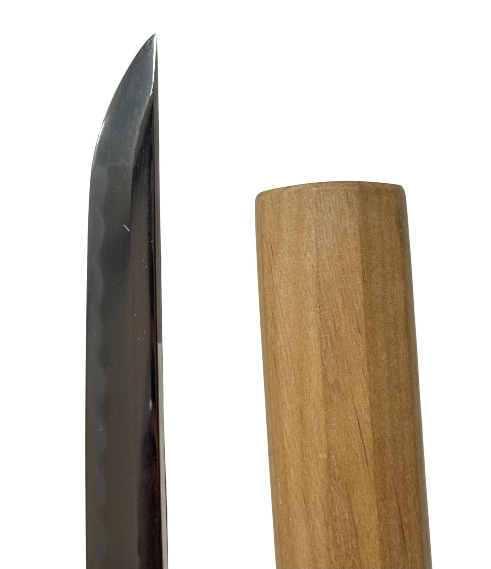 Japanese WWII Shin-Gunto Officer's Katana - Late Koto/Early-Shinto Sue-Mino School Blade/Shirasaya - 19