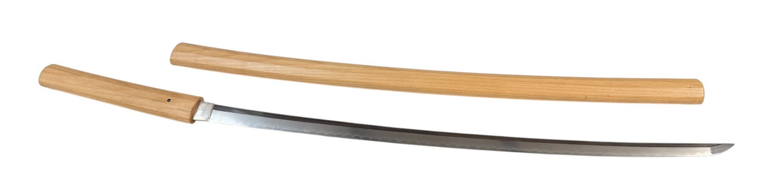 Japanese WWII Shin-Gunto Officer's Katana - Late Koto/Early-Shinto Sue-Mino School Blade/Shirasaya - 20