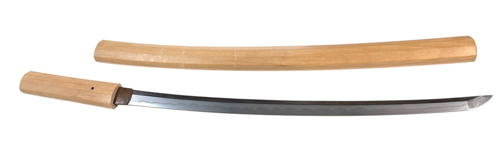 Japanese Late Koto-Period Wakizashi Sword - Signed Osafune Sukesada, Dated 1533, Shirasaya (1 of 20)