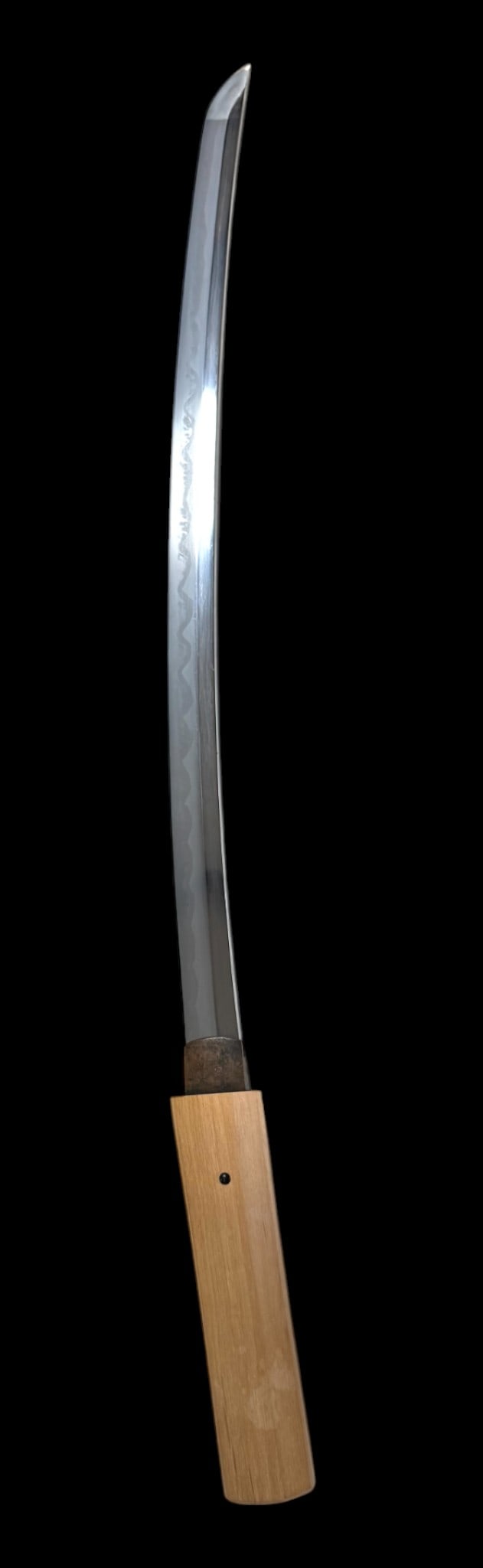 Japanese Late Koto-Period Wakizashi Sword - Signed Osafune Sukesada, Dated 1533, Shirasaya - 6