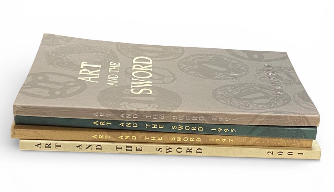 (4) Collectible Japanese Sword Art and the Sword Paperback Books 1991-2001: Volumes 4,5,6,7,8 : See photos. All look to be in excellent condition, though Volume Five and Six does appear to have a slight blemish on its cover. Includes Volume Four - 1991, Volumes Five & Six - 1995, Volume Seven -