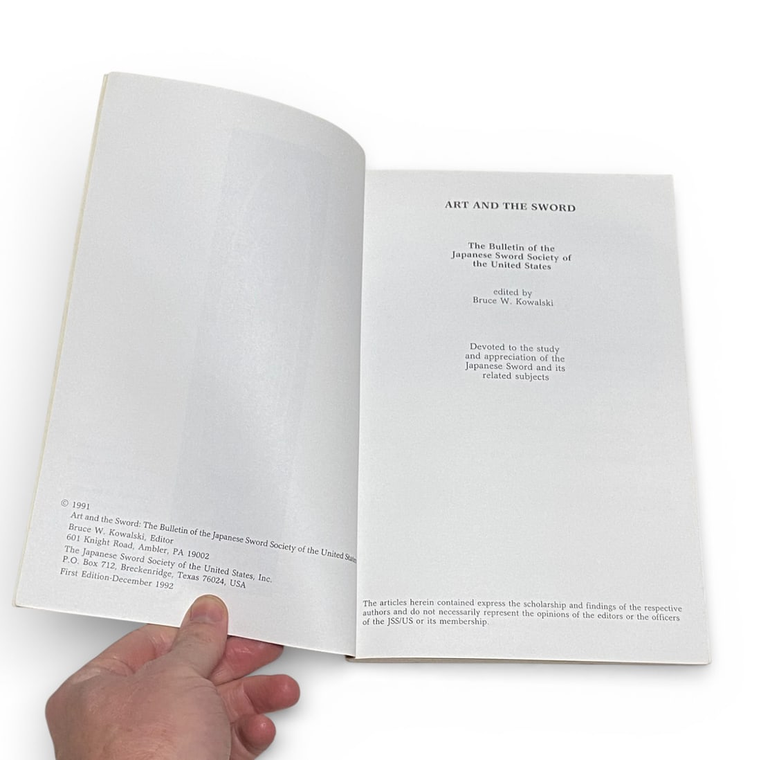 (4) Collectible Japanese Sword Art and the Sword Paperback Books 1991-2001: Volumes 4,5,6,7,8  - 5