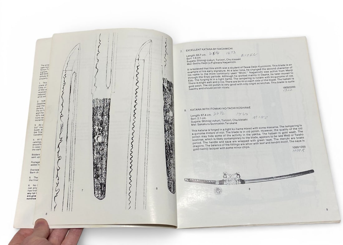 Various Japanese Sword Catalogs from Auctions & Other Prominent Sales w/ Loads of Info - 16