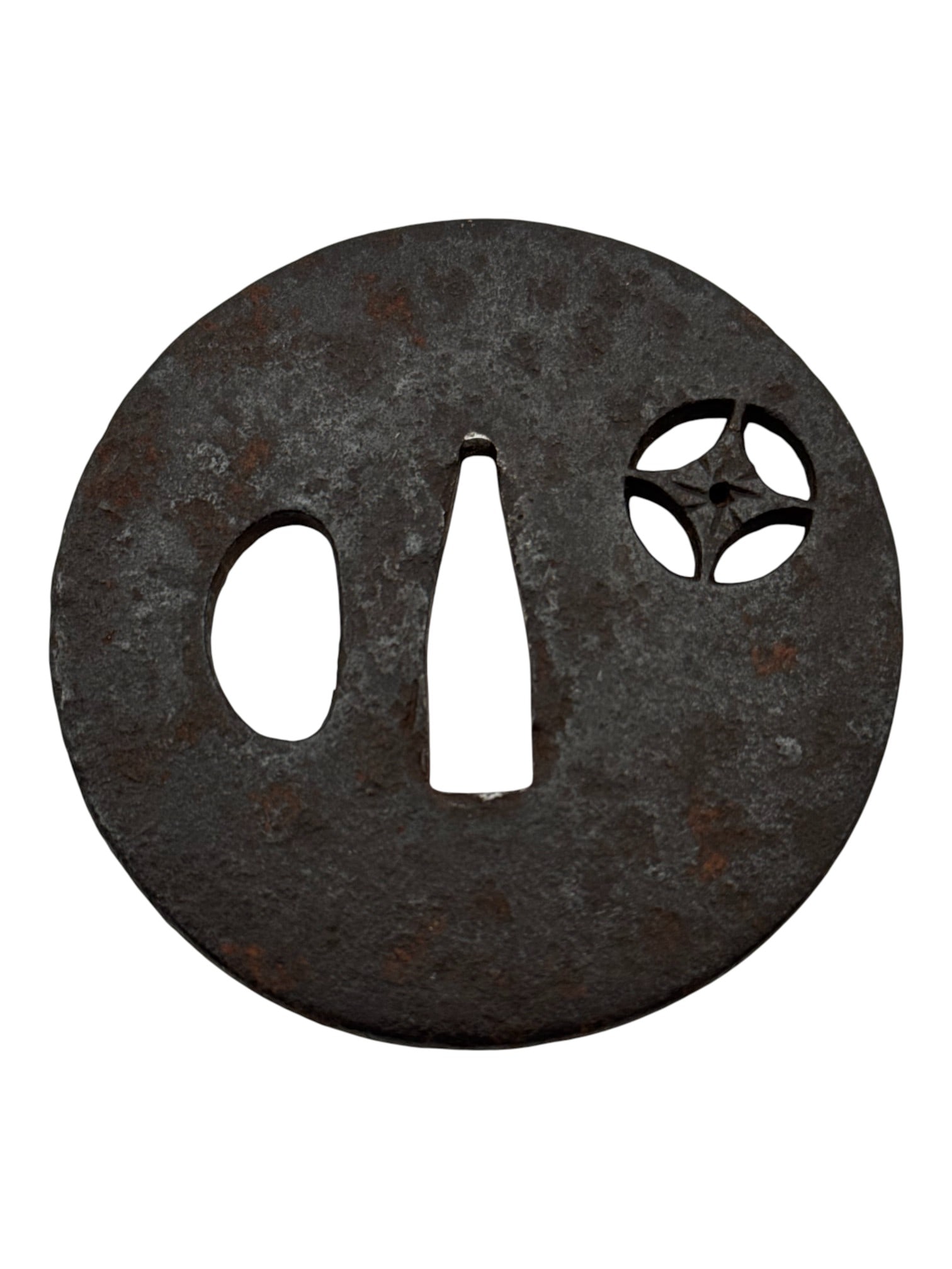 Original Vintage Japanese Sword Guard (Tsuba) (1 of 4)