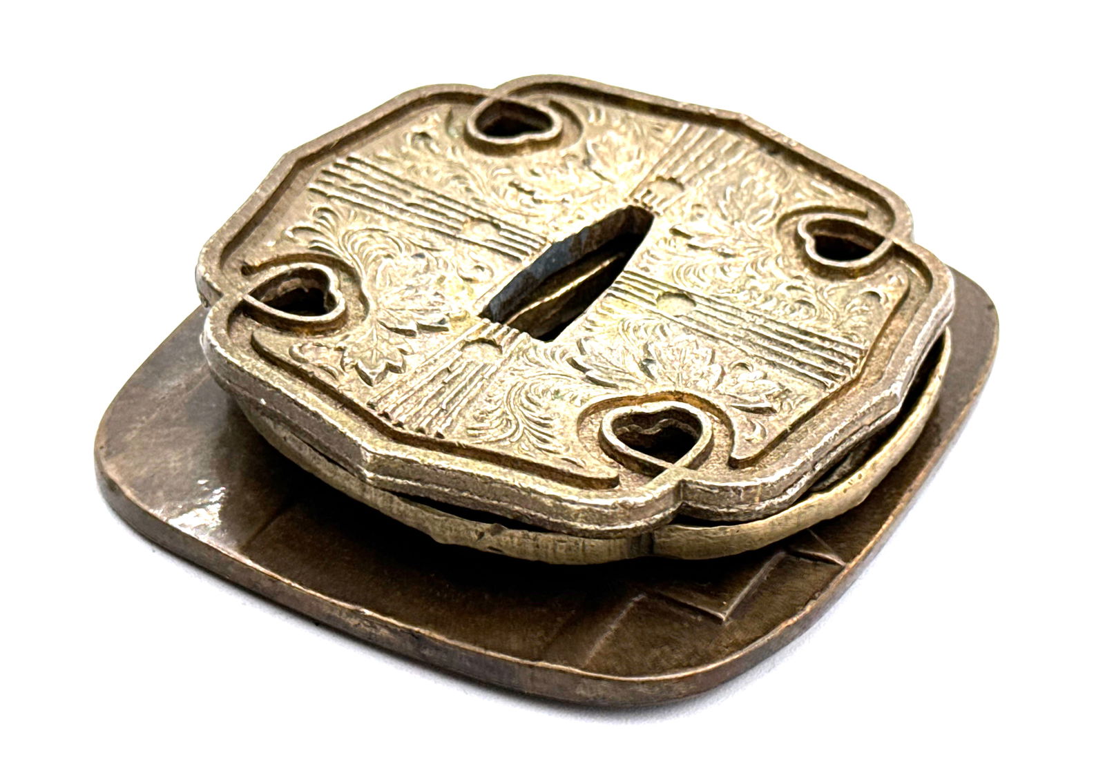 (3) Japanese Sword Guard (Tsuba) - 4