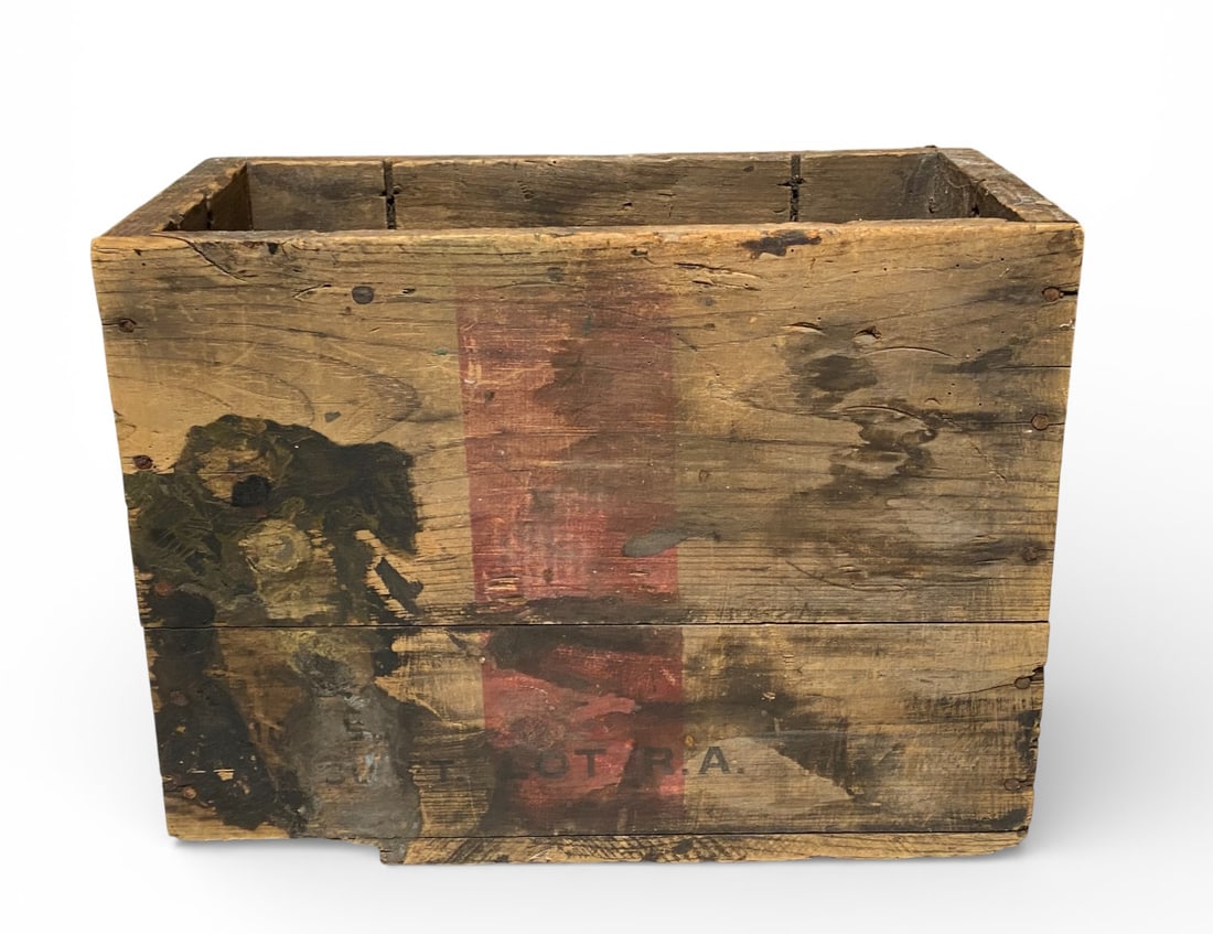 WWII 30-06 Empty Ammo Crate Without Lid - 4