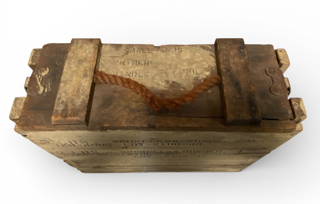 WWII .45ACP Empty Ammo Crate - 2