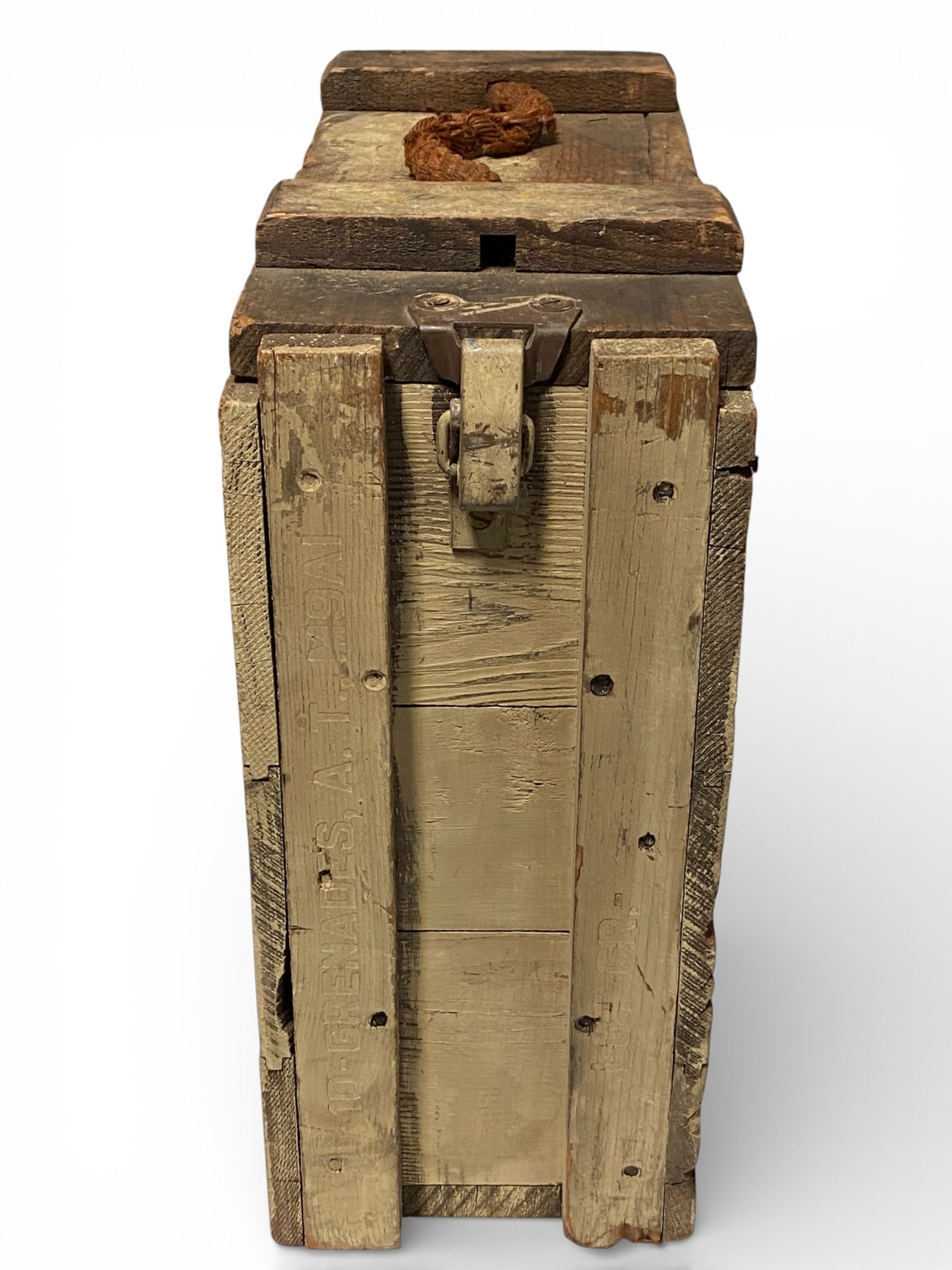 WWII .45ACP Empty Ammo Crate - 4