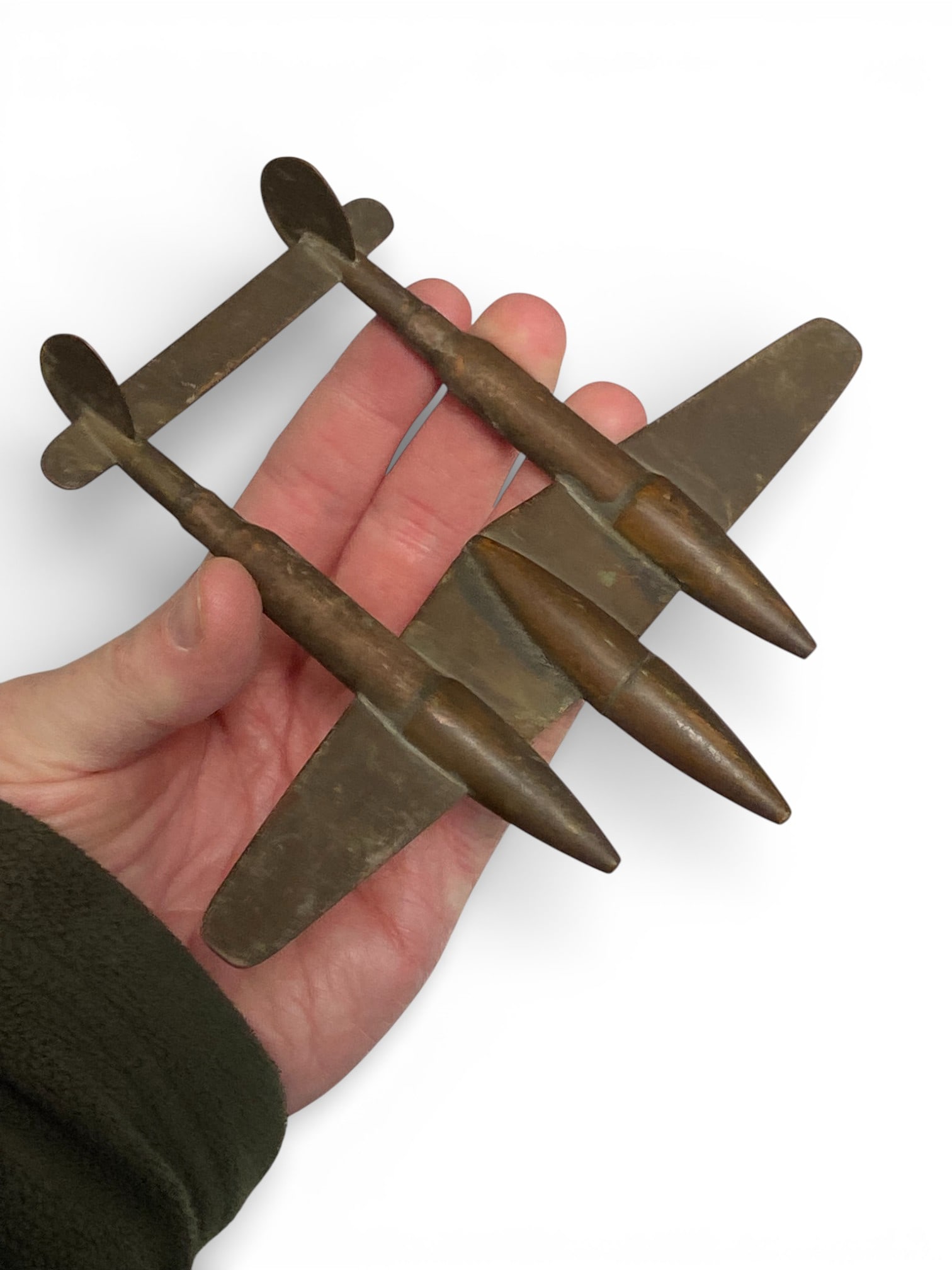 WWII Artillery Trench Art - 8